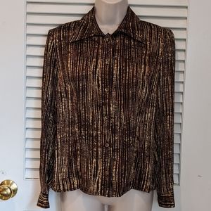 Tamotsu Vintage Silk Blouse